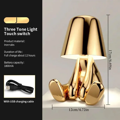 LampoLino™ – L’Omino più Luminoso del Salotto